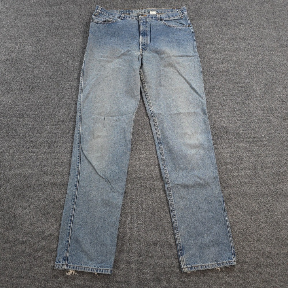Vintage Levis Jeans Mens 38x38 Blue Denim 540 Relaxed Fit Straight Workwear 90s